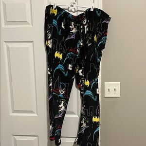 Batman Joker Fuzzy Pajama Pants